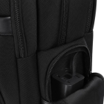 Gewatteerde rugzak van polyester en PU voor 15''-laptop 27L