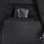 Gewatteerde rugzak van polyester en PU voor 15''-laptop 27L