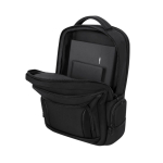 Gewatteerde rugzak van polyester en PU voor 15''-laptop 27L