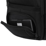 Gewatteerde rugzak van polyester en PU voor 15''-laptop 27L