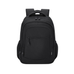 RPET-laptoprugzak met 3 ritsvakken 15'' kleur zwart  negende weergave