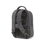 Waterbestendige laptoprugzak 17'' van gerecycled plastic kleur donkergrijs tweede weergave