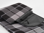 Opvouwbare picknickdeken van gerecycled polyester, waterdicht kleur grijs gedetailleerde weergave