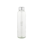Glazen fles met zilverkleurige lekvrije schroefdop 510 ml hoofdweergave