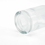 Glazen fles met luchtdichte houten dop 780 ml kleur doorzichtig gedetailleerde weergave