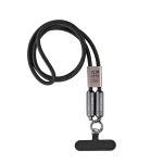USB-C-laadkabel met zinklegering en verstelbaar telefoonkoord 60 W hoofdweergave