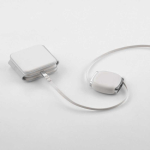 Magnetische snellaad- en dataset met USB-C 60 W kleur wit tweede weergave