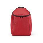 Isolerende rugzak van gerecycled polyester met dubbele rits 12 L kleur rood vooraanzicht