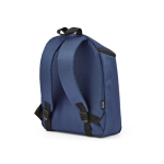 Isolerende rugzak van gerecycled polyester met dubbele rits 12 L kleur marineblauw tweede weergave