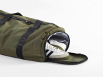 Sporttas van gerecycled nylon met schoenenvak