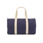 Ecologische sporttas voor de sportschool 30 L kleur marineblauw achter weergave
