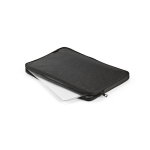 Stevige waterdichte laptoptas van gerecycled nylon 15,6'' kleur zwart tweede weergave