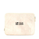 Laptophoes van gerecycled canvas met stevige vulling 15,6” hoofdweergave