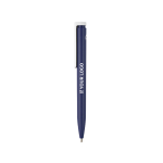 Pen van gerecycled plastic met ultralicht ontwerp en blauwe inkt hoofdweergave