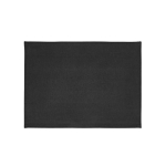 Placemat van gerecycled canvas 45 x 33 cm en 180 g/m² kleur zwart tweede weergave