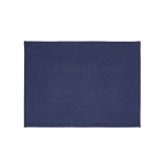 Placemat van gerecycled canvas 45 x 33 cm en 180 g/m² kleur marineblauw tweede weergave
