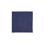 Vierkante placemat van gerecycled canvas 30 x 30 cm en 180 g/m² kleur marineblauw tweede weergave