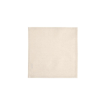 Vierkante placemat van gerecycled canvas 30 x 30 cm en 180 g/m² kleur naturel tweede weergave
