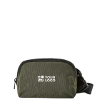 Waterbestendige heuptas van gerecycled nylon met achtervak 1,5 L hoofdweergave