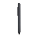 Ecologische aluminium pen met zwaartekrachtselectie, 4 kleuren kleur zwart