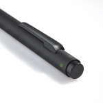 Ecologische aluminium pen met zwaartekrachtselectie, 4 kleuren kleur zwart