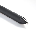 Ecologische aluminium pen met zwaartekrachtselectie, 4 kleuren kleur zwart