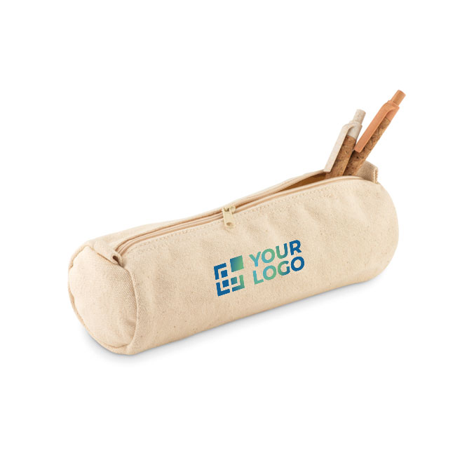 Goedkope katoenen etui met logo 320 g/m2 Cottonclub