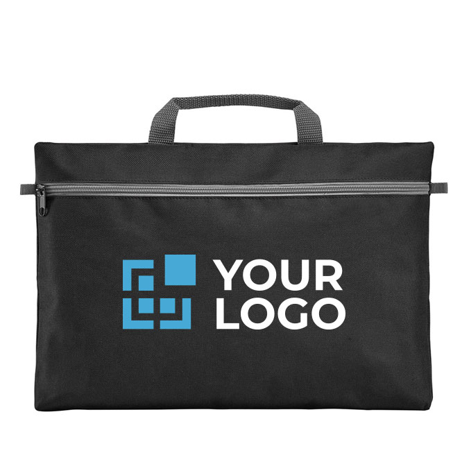 Gepersonaliseerde 600D polyester documententas Basic