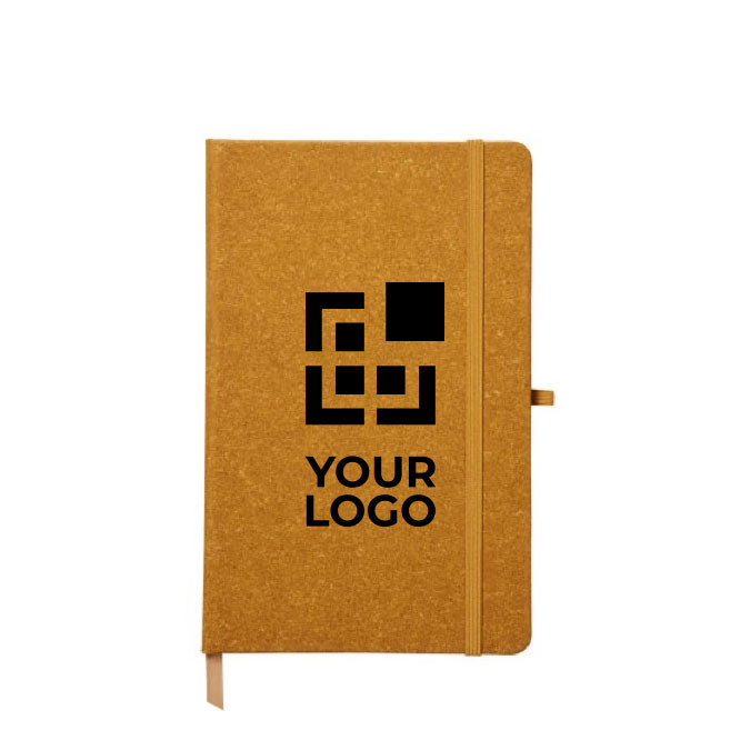 Gerecyclede notitieboekjes met logo A5 PU Love Recycle