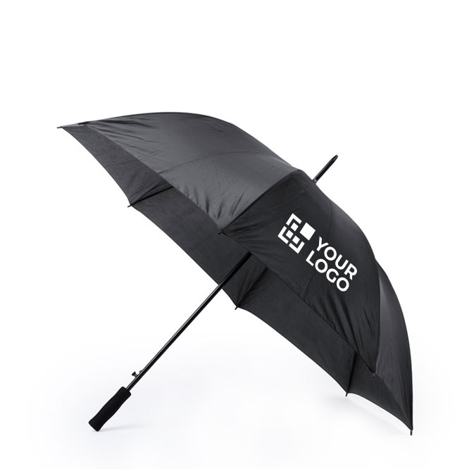 Extra grote polyester paraplu als relatiegeschenk Ø130 Monsoon