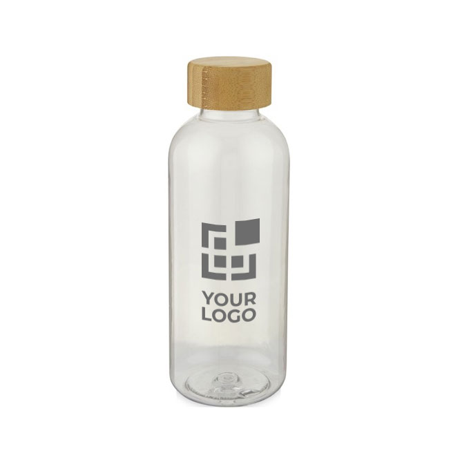 Drinkflessen gemaakt van gerecycled plastic 650ml RPET Nature
