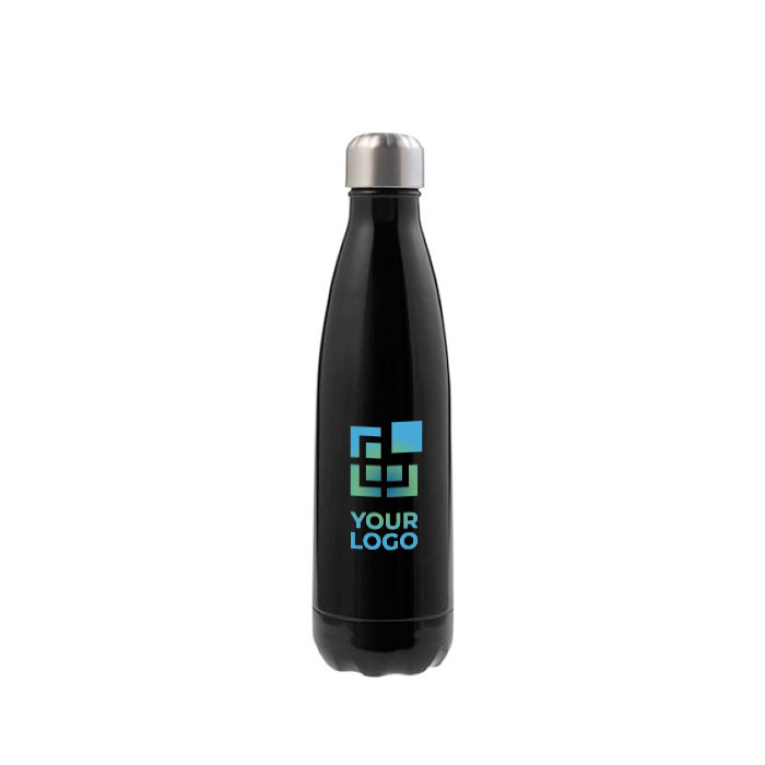 Vacuüm geïsoleerde stalen fles met metalen dop 500ml Satin
