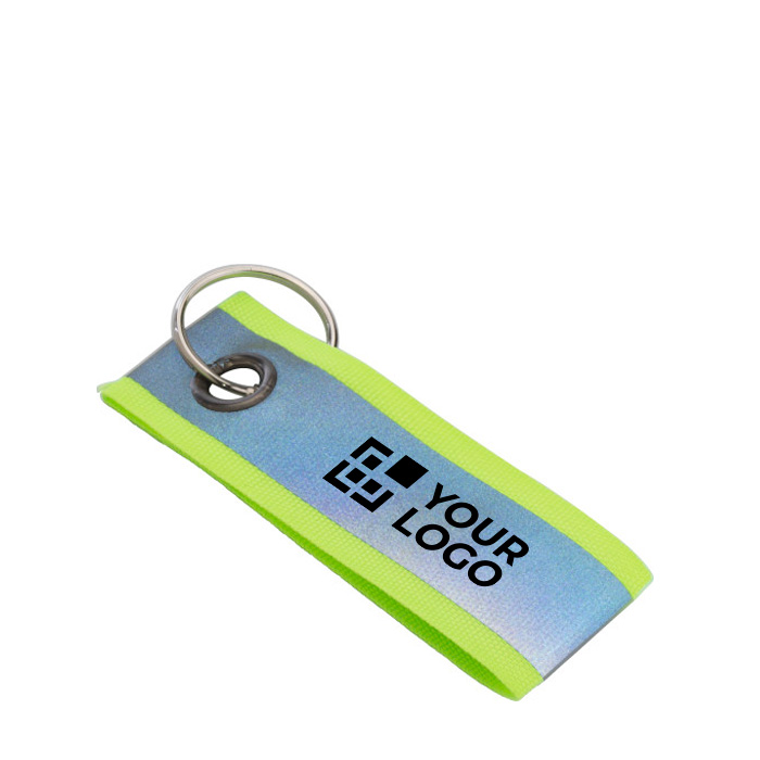 Reflecterende sleutelhanger van polyester