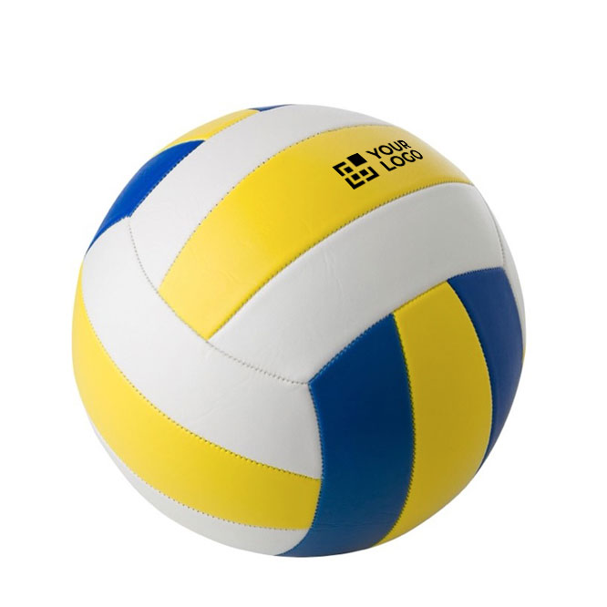 Driekleurige volleybal personaliseren Beach
