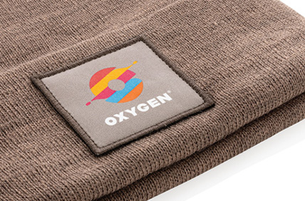 Bedrukte patch met borduurrand