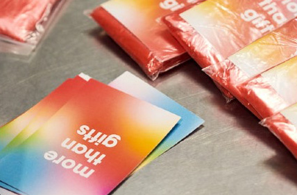Full colour bedrukt papier