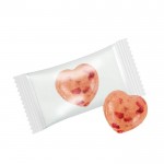Hartvormige harde snoepjes met intense smaken kleur kers tweede weergave