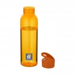 Reclame fles gemaakt van tritan kleur oranje met logo