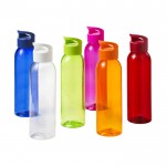 Reclame fles gemaakt van tritan kleur lichtroze derde weergave