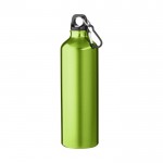 Grote aluminium fles voor zakelijk gebruik kleur limoen groen
