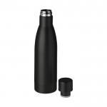 Luxe gepersonaliseerde fles kleur zwart tweede weergave