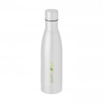 Luxe gepersonaliseerde fles kleur wit met logo
