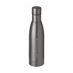 Luxe gepersonaliseerde fles kleur titanium met logo