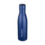 Luxe gepersonaliseerde fles kleur blauw met logo