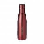 Luxe gepersonaliseerde fles kleur rood met logo