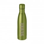 Luxe gepersonaliseerde fles kleur groen met logo