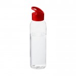 Klassieke Tritan-fles met deksel kleur rood