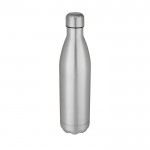 Originele thermische fles met logo kleur zilver