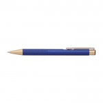 Aluminium pen in matte afwerking en diverse kleuren, blauwe inkt kleur blauw eerste weergave