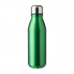 Fles van gerecycled aluminium met schroefdop van staal 550ml kleur groen eerste weergave